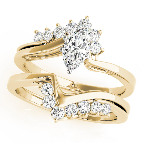 Bypass Peg Head Engagement Ring