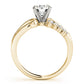 Bypass Peg Head Engagement Ring