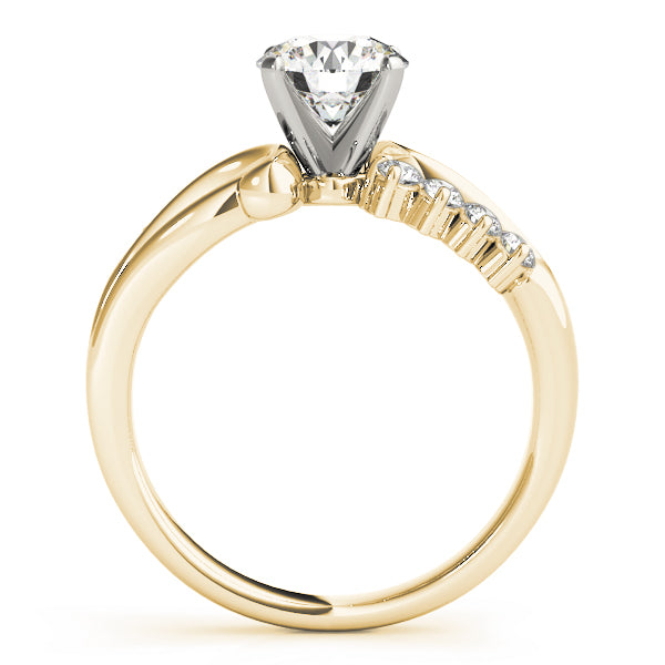Bypass Peg Head Engagement Ring