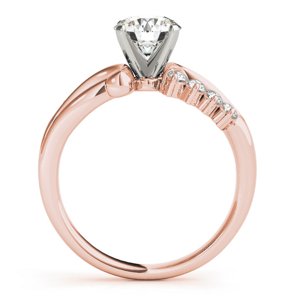 Bypass Peg Head Engagement Ring