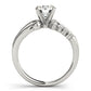 Bypass Peg Head Engagement Ring