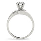 Solitaire Split Shank Engagement Ring