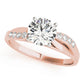 Bypass Split Shank Engagement Ring