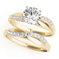 Bypass Split Shank Engagement Ring