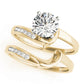 Bypass Channel Set Engagement Ring