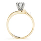Bypass Channel Set Engagement Ring