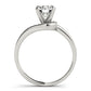 Bypass Channel Set Engagement Ring