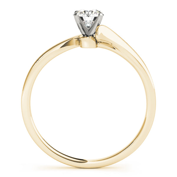 Bypass Peg Head Engagement Ring