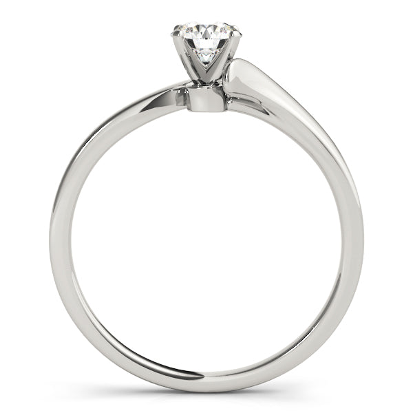 Bypass Peg Head Engagement Ring