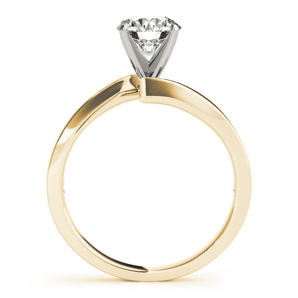 Solitaire Peg Head Engagement Rings