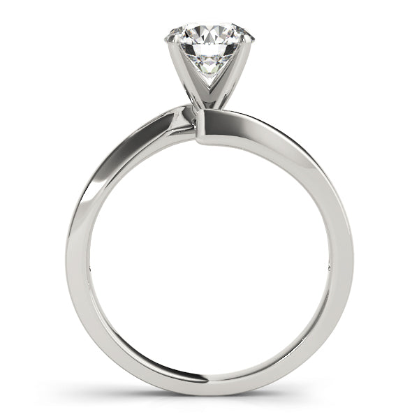 Solitaire Peg Head Engagement Rings