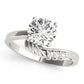 Bypass Peg Head Engagement Ring