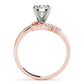 Bypass Peg Head Engagement Ring