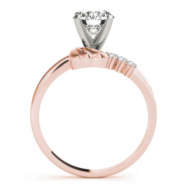 Bypass Peg Head Engagement Ring