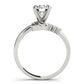 Bypass Peg Head Engagement Ring