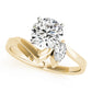 Bypass Peg Head Engagement Ring