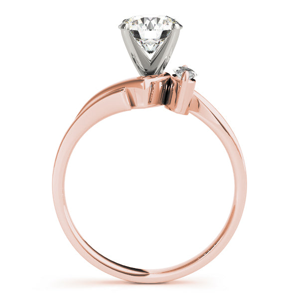 Bypass Peg Head Engagement Ring