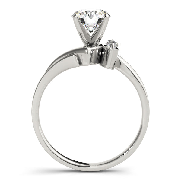 Bypass Peg Head Engagement Ring