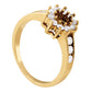Halo Peg Head Engagement Ring