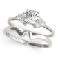 Cluster Side Peg Head Engagement Ring
