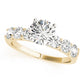 Single Row Shared-Prong Engagement Ring