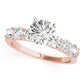 Single Row Shared-Prong Engagement Ring