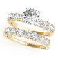 Single Row Shared-Prong Engagement Ring