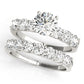 Single Row Shared-Prong Engagement Ring