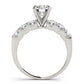Single Row Shared-Prong Engagement Ring
