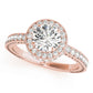 ENGAGEMENT RINGS HALO ROUND