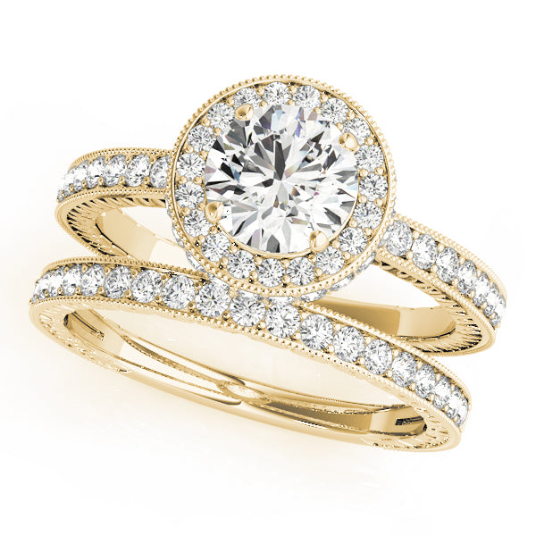 ENGAGEMENT RINGS HALO ROUND