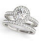 ENGAGEMENT RINGS HALO ROUND