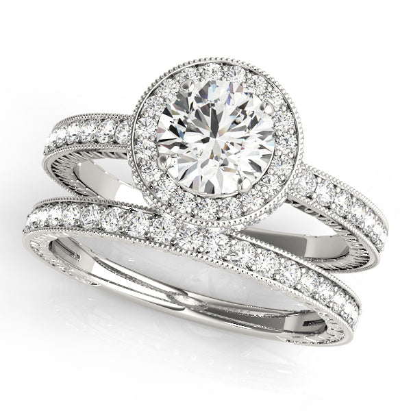 ENGAGEMENT RINGS HALO ROUND