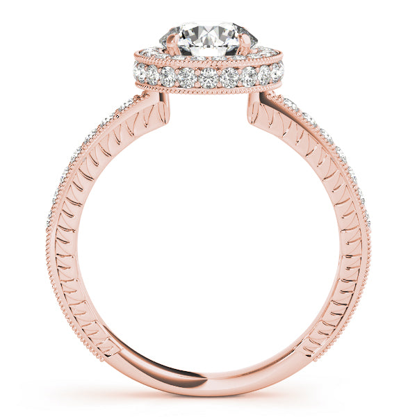 ENGAGEMENT RINGS HALO ROUND