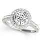 ENGAGEMENT RINGS HALO ROUND