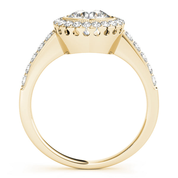 ENGAGEMENT RINGS HALO ROUND