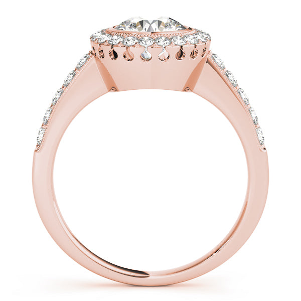 ENGAGEMENT RINGS HALO ROUND