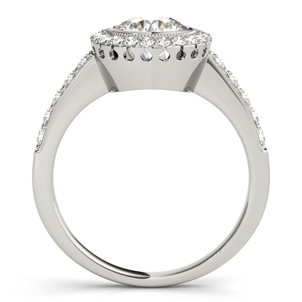 ENGAGEMENT RINGS HALO ROUND
