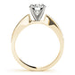 Channel Set Single Row Engagement Ring