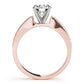 Channel Set Single Row Engagement Ring
