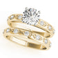 Single Row Prong Engagement Ring