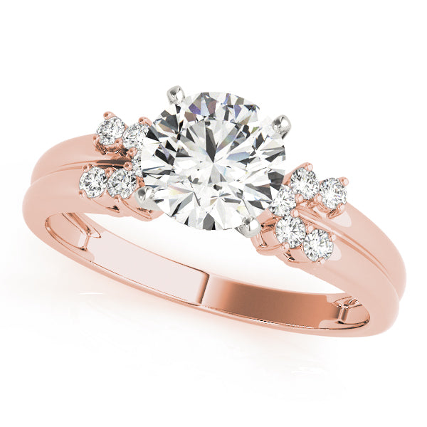 ENGAGEMENT RINGS CLUSTER SIDES