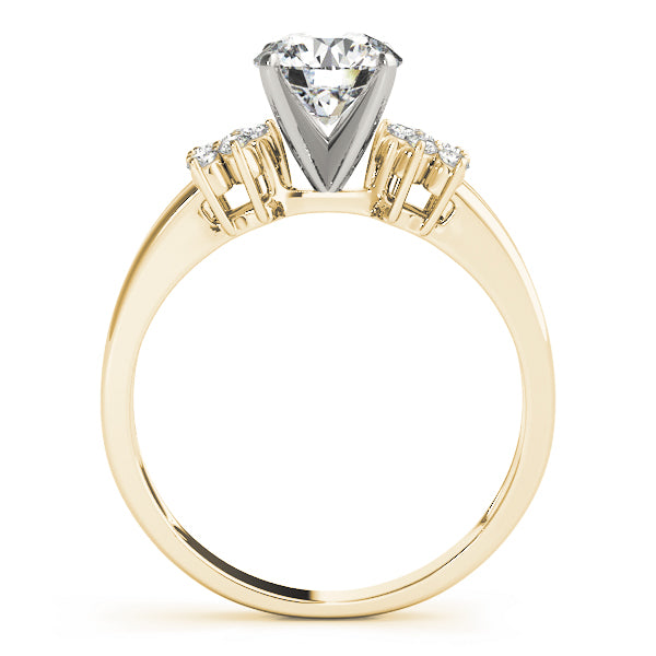 ENGAGEMENT RINGS CLUSTER SIDES