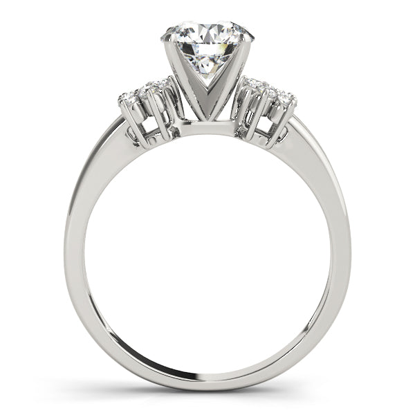 ENGAGEMENT RINGS CLUSTER SIDES