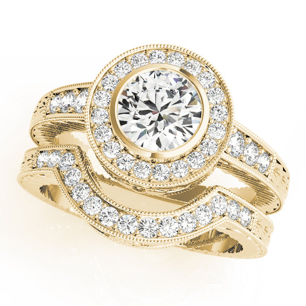 ENGAGEMENT RINGS HALO ROUND