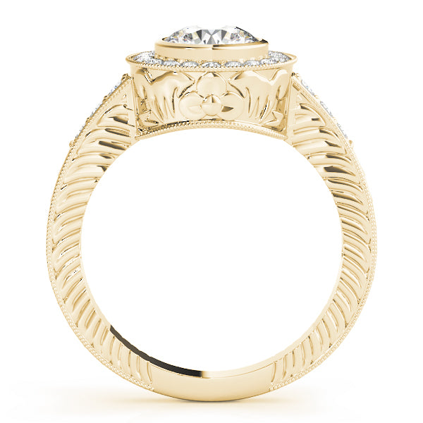 ENGAGEMENT RINGS HALO ROUND