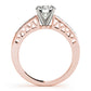 Channel Set Single Row Engagement Ring