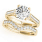 Channel Set Single Row Engagement Ring