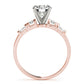 Round & Tapered Baguette Engagement Ring