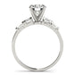 Round & Tapered Baguette Engagement Ring